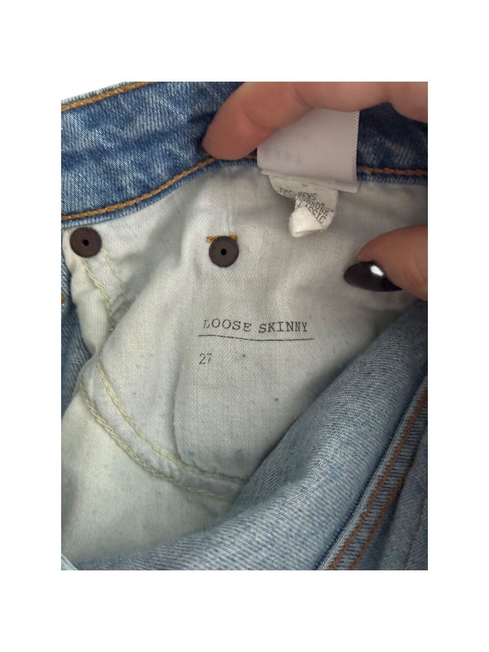 6397 Loose Skinny Jeans - Picture 6 of 6